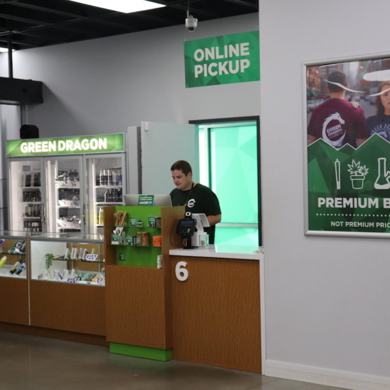 the green joint cannabis dispensary
